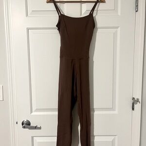 lululemon | Dark Oxide Nulu Yoga Bodysuit 25" | Size 4